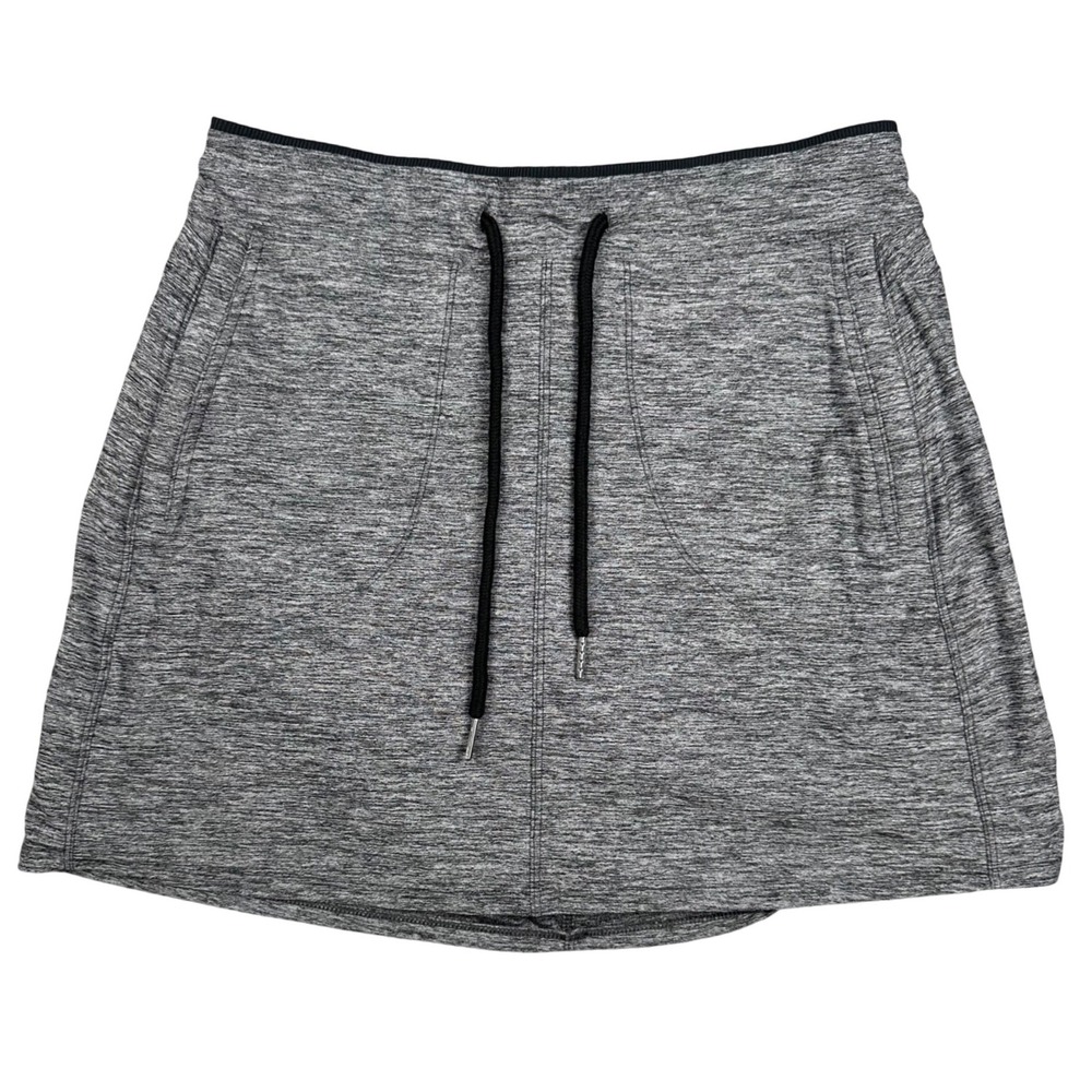 KUHL REVIVR Skort Womens XS Gray Heather Drawstring Hiking Golf Gorpcore Outdoor